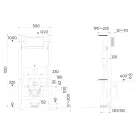 cleanwave breeze 700 bowl and rack dimensions
