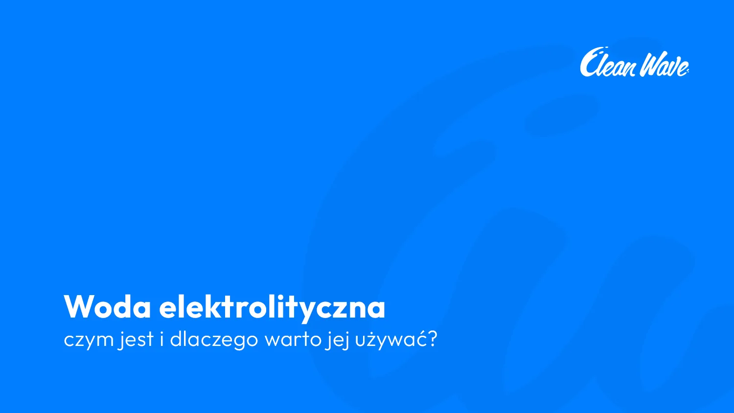 woda elektrolityczna blog