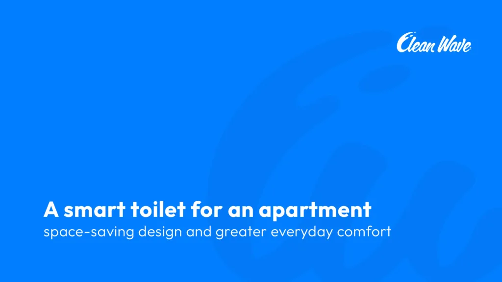 washing toilet for apartment