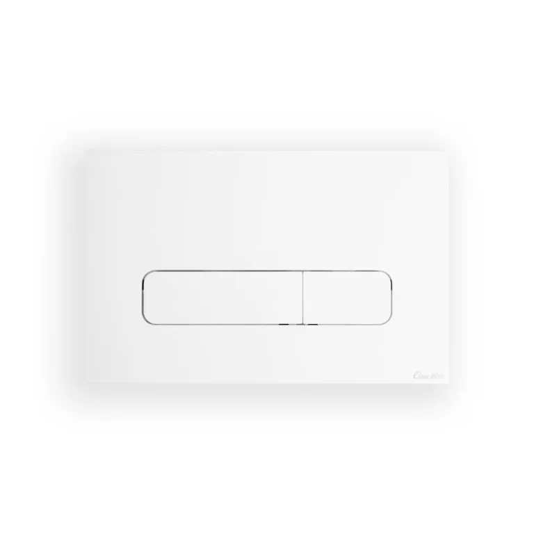 CleanWave® pneumatic push button (white)