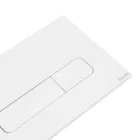 clean wave white button