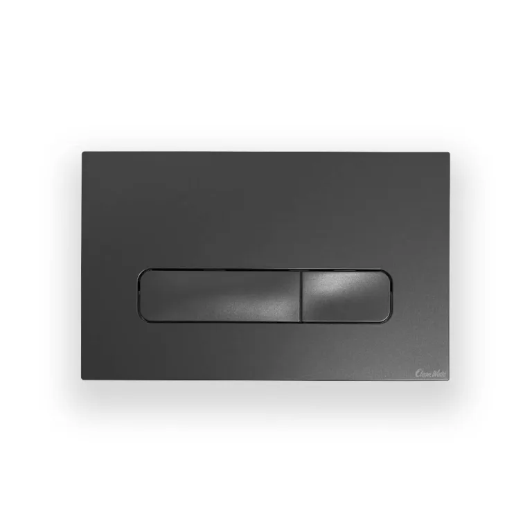 CleanWave® pneumatic button (gunmetal gray)